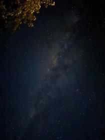 Melkweg bij Kanyemba Lodge