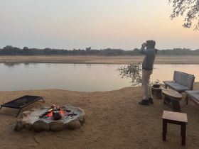 Ochtend in het bush camp in South Luangwa