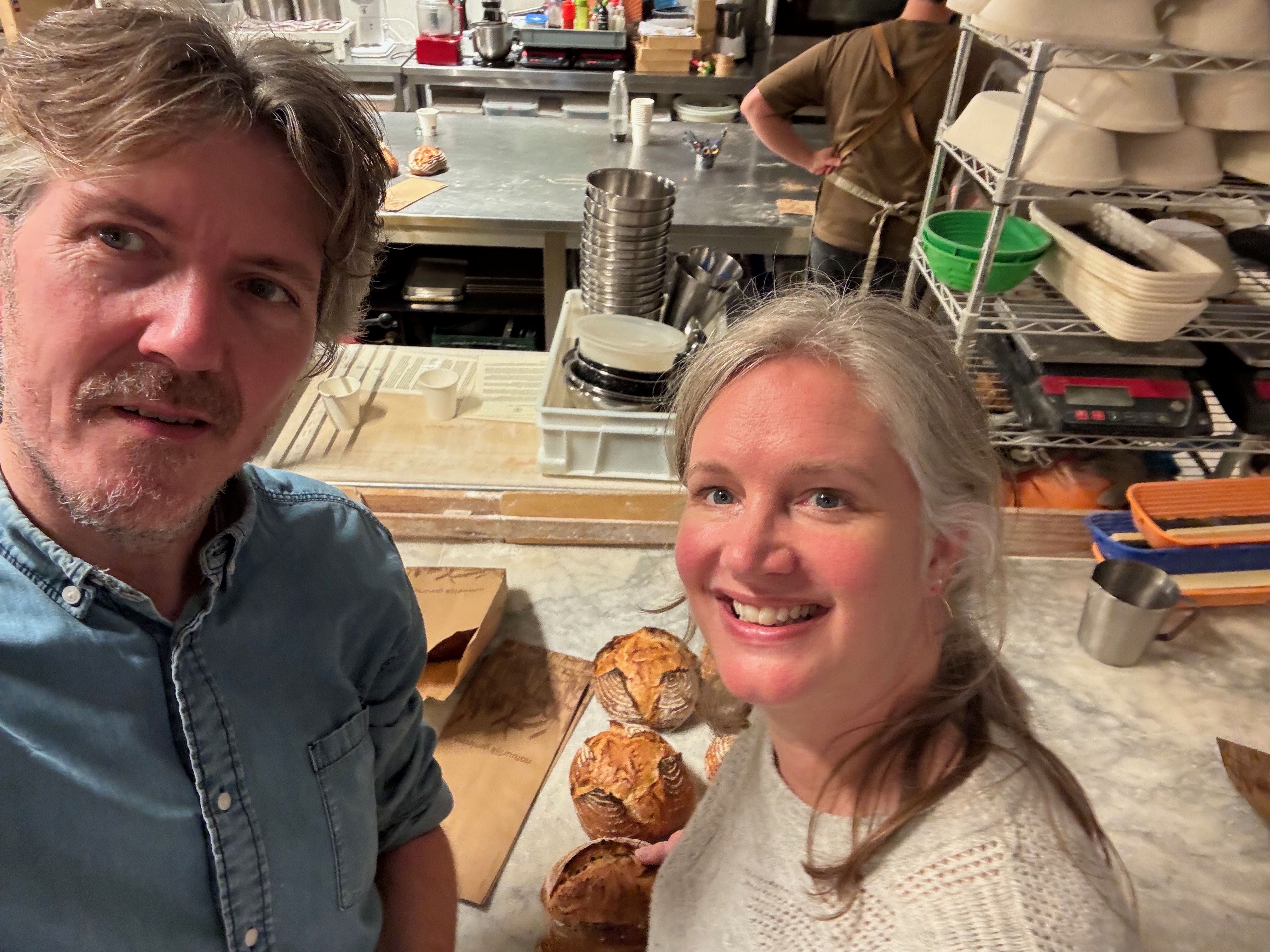 Samen in de bakkerij